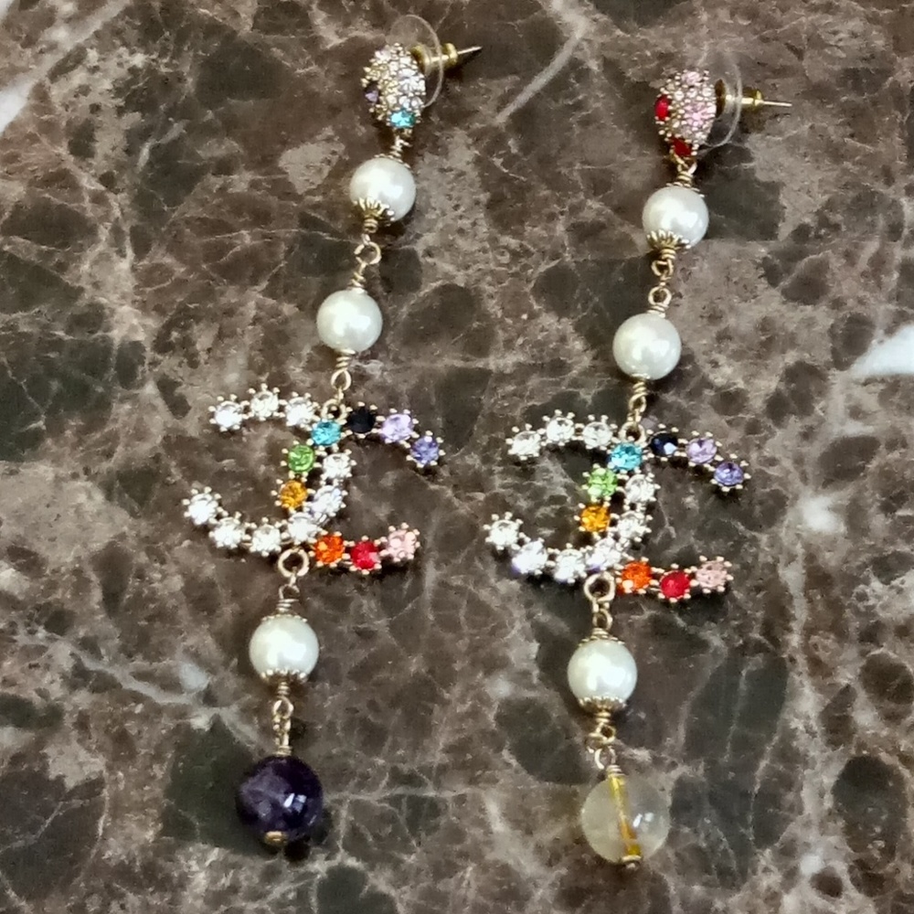 Chanel Earrings only, NO BOX